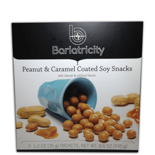 Peanut and Caramel Coated Soy Snacks - Bariatric Diet Products