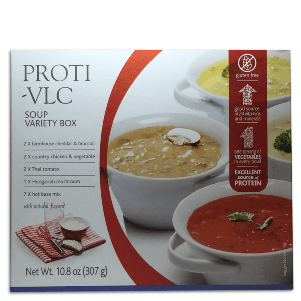 Proti VLC Soup Variety Pack - High Protein Products bariatric