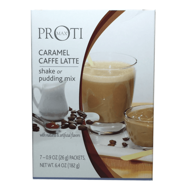 Caramel Caffe Latte Shake and Pudding Mix - bariatric protein shake product final