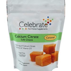 Calcium Citrate Soft Chews 500 mg Caramel - 90 Count