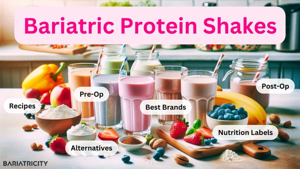 Bariatric Protein Shakes - Alternatives, Recipes, Best Brands