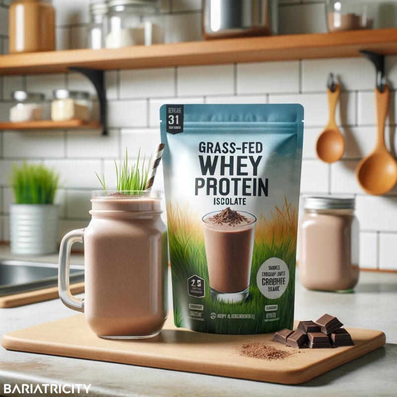 Grass-Fed Whey Protein Isolate - Bariatric Protein Shakes