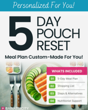 5 Day Pouch Reset Meal Plan